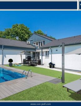 Modernes Einfamilienhaus mit Einliegerwohnung und Pool in exklusiver Lage am Geigersberg - Karlsruhe
