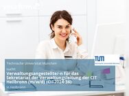 Verwaltungsangestellte/-n für das Sekretariat der Verwaltungsleitung der CIT Heilbronn (m/w/d) (CIT2024-36) - Heilbronn