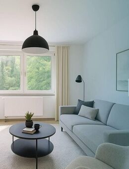 Helle 2-Zimmer Wohnung mit Garten, EBK und Balkon - Nossen