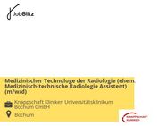 Medizinischer Technologe der Radiologie (ehem. Medizinisch-technische Radiologie Assistent) (m/w/d) - Bochum