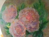 Acryl Bild "Pfingstrosen" - Celle