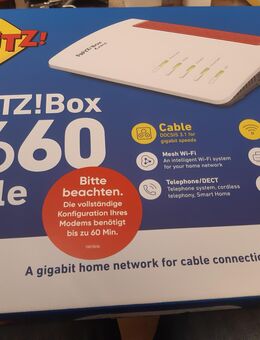 Router Fritz Box 6660 cable original verpackt - Dresden