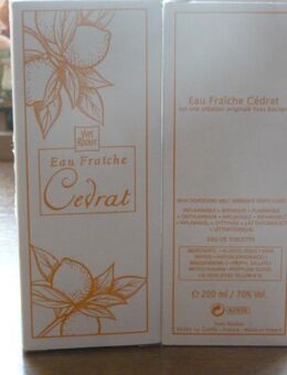 Yves Rocher Eau Fraiche Cedrat - Gelsenkirchen Buer