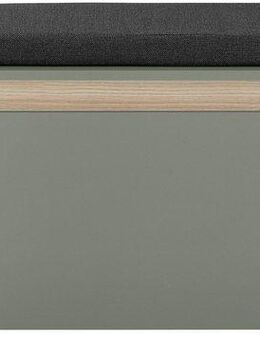 INOSIGN Polsterbank GiRON/CiTY, Garderobenbank mit Klappe, Sitzbank in vier Farben (2-St), viel Stauraum, Platz für ca. 8 Paar Schuhe, 100 cm breit