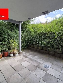 Charmante 1-Zimmer-Souterrain-Wohnung mit großer Terrasse! - Oberursel (Taunus)