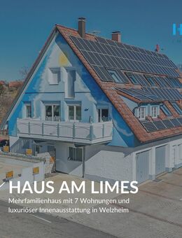 HAUS AM LIMES - Mehrfamilienhaus mit 7 Wohnungen und luxuriöser Innenausstattung in Welzheim - Welzheim