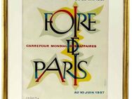 Original 1957 Reklame Plakat "Foire de Paris" Cassandre, Vintage - Köln