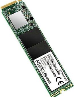 Transcend MTE110S PCIe SSD 256GB interne SSD (256 GB) 1600 MB/S Lesegeschwindigkeit, 1100 MB/S Schreibgeschwindigkeit