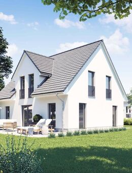 Neubau eines EFH mit ca. 146 m² Wohnfl. + 5 Zimmern auf einem ca. 370 m² großen Grundstück! - Nahe