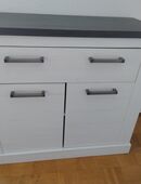 Kommode Pinie weiß Touchwood mit Schublade in 36199