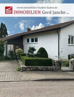 Baden-Baden, freistehendes Einfamilienhaus mit ELW und Garage auf ansprechendem Grundstück! - Baden-Baden