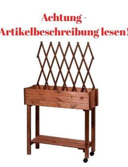 Dobar Rollbares Hochbeet mit Rankhilfe braun DH106 - Birkenfeld (Baden-Württemberg)