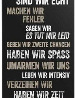 Reinders! Poster In diesem Haus, (1 St)