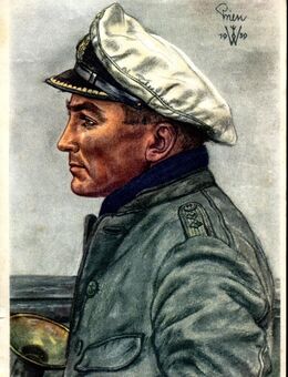 AK W. Willrich „KAPITÄNLEUTNANT PRIEN" 1940 gelaufen - Ochsenfurt