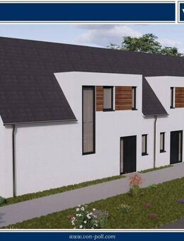 Neubau-Doppelhaushälfte mit traumhafter Aussicht in Quakenbrück - Quakenbrück