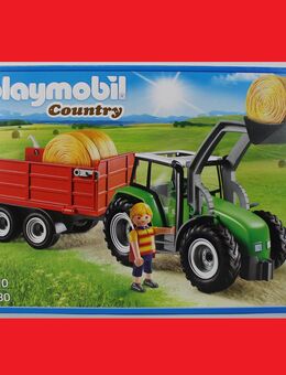 Neu Playmobil 6130 Großer Traktor mit Anhänger und Heuballen Bauernhof Country ungeöffnet OVP - Gaggenau