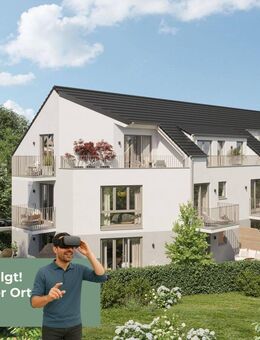 QQI: 2-Zimmer-Gartenwohnung in München: Ostterrasse, Souterrain-Hobbyraum & eigener Garten - München