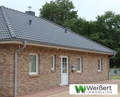 Bungalow für "zwei" - optimal bis ins hohe Alter Neubauplanung Winkel-Bungalow als Niedrigenergieh.