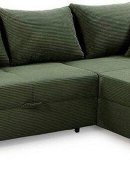 Jockenhöfer Gruppe Ecksofa List L-Form, viel Stauraum, 2 separate Liegeflächen, Ottomane links oder rechts