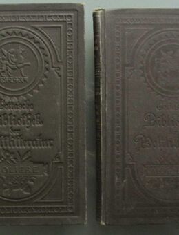 Molières ausgewählte Werke (2 von 3 Bänden, 1882?) - Münster