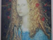 Christina , Farblithografie , Ernst Fuchs - Görlitz