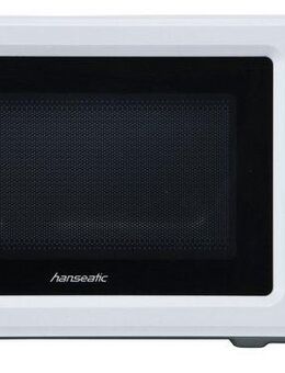 Hanseatic Mikrowelle HM19W1M, Mikrowelle, 19 l, Leistung 700 W, Auftaufunktion, 5 Leistungsstufen