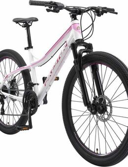 Bikestar Mountainbike, 21 Gang Shimano RD-TY300 Schaltwerk, Kettenschaltung, für Damen und Herren, Kettenschaltung
