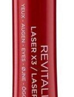 L'ORÉAL PARIS Augencreme RevitaLift Laser X3 Anti-Age Pflege, mit wertvollen Pflegestoffen