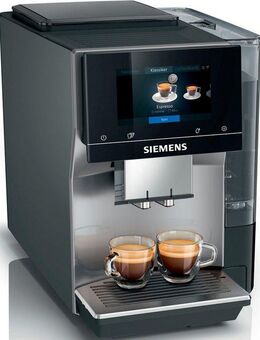SIEMENS Kaffeevollautomat EQ700 classic TP715D01, Cold Brew, intuitives 5" TFT-Display, App, aromaSelect, 10 Favoriten, autom. Dampfreinigung, morning haze