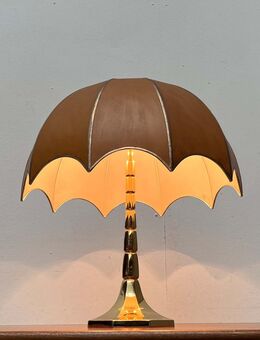Mid Century Brass Table Lamp Tischleuchte Goldkant 60er 70er - Hamburg Hamburg-Nord