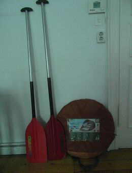 2 Stechpaddel Alu + und eine Pop Up Strandmuschel - Berlin Tempelhof-Schöneberg