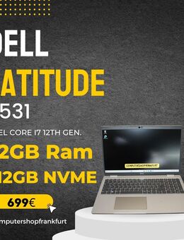 Dell Latitude 5531,Intel Core i7-12800H,32GB Ram,512GB NVME,Win 11 Pro - Frankfurt (Main) Griesheim