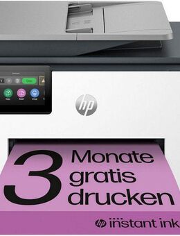 HP OfficeJet Pro 9132e Multifunktionsdrucker, (Bluetooth, LAN (Ethernet), WLAN (Wi-Fi), Wi-Fi Direct, 3 Monate gratis Drucken mit HP Instant Ink inklusive)