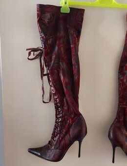 gefütterte Overknee Stiefel. Der modische Eyecatcher für den kommenden Winter. - Goslar