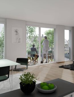 Neubauvorhaben 2 Zimmerwohnung mit Terrasse und Gartenanteil inkl. Tiefgaragenstellplatz in Vöhringen provisionsfrei zu verkaufen - Vöhringen (Bayern)