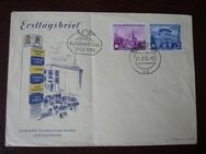 Ersttagsbrief Messe Leipzig 1955 - Krefeld