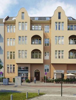 Sanierte, unvermietete 3-Zimmer-Hochparterrewohnung mit Galerie - Berlin