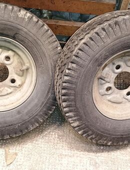 2 Anhängerreifen mit Felge 4.80/4.00-8 57J - Horb (Neckar) Zentrum