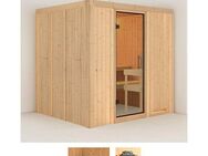 Karibu Sauna Sodin, BxTxH: 196 x 170 x 198 cm, 68 mm, (Set) ohne Ofen