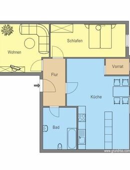 Demnächst frei! 2-Zimmer-Wohnung in Herne Sodingen - Herne