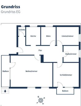 Traumhafte 4-Zimmer-Wohnung mit 104 m², Balkon, eigenem Gartenanteil, Kellerabteil und Kfz-Stellplatz - Nürnberg