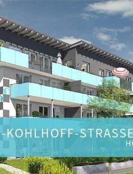 helle, großzügige 4-Zimmer-Wohnung mit großem Süd-Balkon in toller Wohnanlage - - Hof