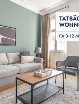 Super schöne 4 Zimmer Wohnung in toller Lage in Neukölln. Hochwertige Möbel und Austattung. - Berlin