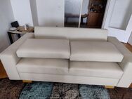 ikea faux leather white sofa - Offenbach (Main)