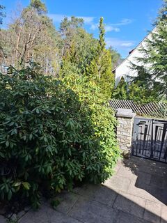 freistehendes Haus mit großem Garten
