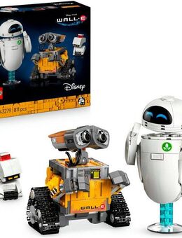 LEGO® WALL-E und EVE (43279), LEGO Disney Pixar Konstruktionsspielsteine, (811 St), Made in Europe