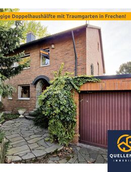 Großzügige, gepflegte Doppelhaushälfte mit Traumgarten, Terrasse & Doppelgarage in Frechen - Frechen