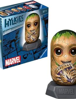 Ravensburger 3D-Puzzle Marvel Heroes, Hylkies Sammelfigur #11Groot, 54 Puzzleteile, Made in Europe