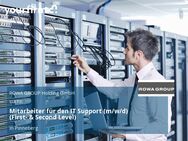 Mitarbeiter für den IT Support (m/w/d) (First- & Second Level) - Pinneberg