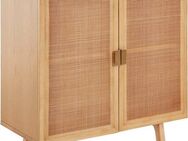 LeGer Home by Lena Gercke Kommode Lina, TOPSELLER!, OTTOs Choice (TOPSELLER! Viel Stauraum), Mit Rattan Einsatz, 2 Innenfächer, teilmassiv